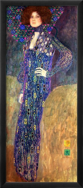 Emilie Floege - Gustav Klimt Painting